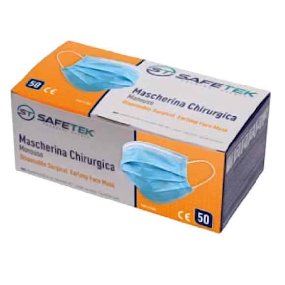 Mascherina chirurgica MC3 - Safetek SRL - Dispositi di protezione individuale